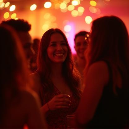 Candid event moment