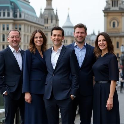 Corporate team at London location